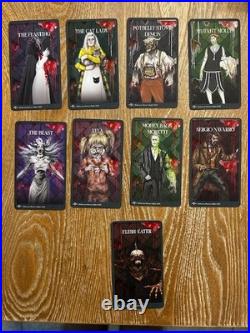 2025 Universal HHN Halloween Horror Nights 34 Showdown Trading Cards Complete