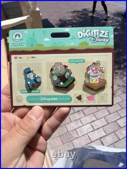 2026 Disney Parks Digitize Disney Disneyland Set LE 3000 7 Pin Set