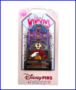 2026 Disney Parks Windows of Attraction Tower of Terror Goofy Bellhop Pin LE2500