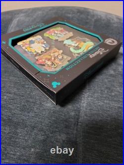 2026 Disneyland Theme Parks Attractions Artist Series 4 Pin Boxed Set LE 2500