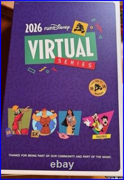 2026 Run Disney Virtual Series Medals 2 Complete Sets