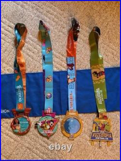 2026 Run Disney Virtual Series Medals 2 Complete Sets