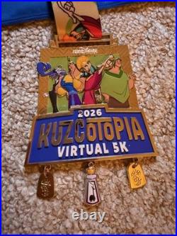 2026 Run Disney Virtual Series Medals 2 Complete Sets