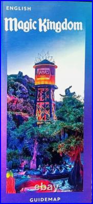 20 sets of 2025 Walt Disney World Theme Park Guide Maps 7 map Brochures + BONUS