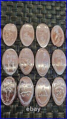 24pc Universal Studios Theme Park Harry Potter Penny Pressed Coin Set Rare L@@k