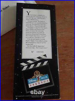 (2) WDW Disney World Tower of Terror Commemorative Ticket 1994 Twilight Zone