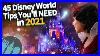45 Disney World Tips You LL Need In 2021
