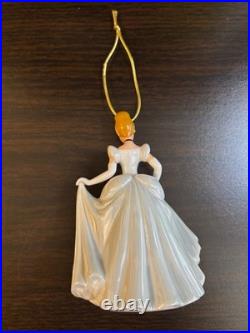 4.5 Inch Cinderella, White Porcelain Ornament Disney Theme Park Merchandise 2016