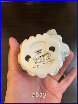 4.5 Inch Cinderella, White Porcelain Ornament Disney Theme Park Merchandise 2016