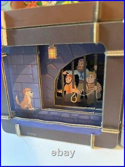 4 Disney Themed Diorama Lot Tiki, Pirates, Haunted Mansion, Small World