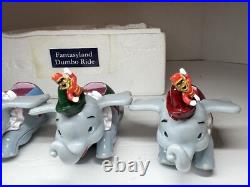 4 Dumbo Die Cast Metal Toy Fantasyland Ride Disney Theme Park Attractions (READ)