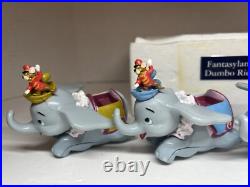 4 Dumbo Die Cast Metal Toy Fantasyland Ride Disney Theme Park Attractions (READ)