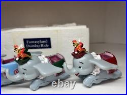 4 Dumbo Die Cast Metal Toy Fantasyland Ride Disney Theme Park Attractions (READ)