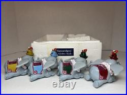4 Dumbo Die Cast Metal Toy Fantasyland Ride Disney Theme Park Attractions (READ)