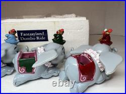 4 Dumbo Die Cast Metal Toy Fantasyland Ride Disney Theme Park Attractions (READ)