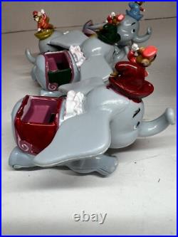 4 Dumbo Die Cast Metal Toy Fantasyland Ride Disney Theme Park Attractions (READ)