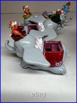4 Dumbo Die Cast Metal Toy Fantasyland Ride Disney Theme Park Attractions (READ)