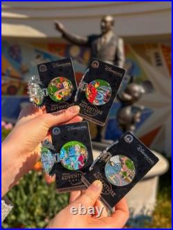 4 Pins Disneyland Paris Adventure World LE 1000 Remy Frozen Toys Story Iron Man