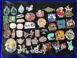 500 + Disney Pin Lot Limited Editions Cast Member Rare HTF Pin Bags