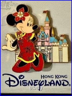 5 Pin Box Set Disney Parks Castle It All Started with Walt Event Pluto Tink Mickey