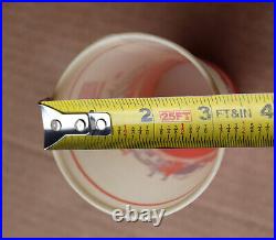 5 Vintage Disneyland Disney World Theme Park Wax Paper Cup New Coca Cola