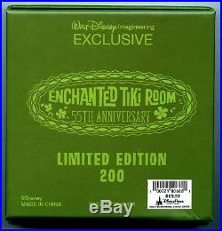 6Walt Disney Imagineering Enchanted Tiki Room 55th Anniversary Jumbo Pin
