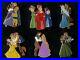 6 Pins Disney Fantasy Esmeralda Fairies Atlantis Belle Rapunzel Dancing Set