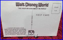7 Concept Postcards VINTAGE 1971 Walt Disney World Preview Center Pre Opening