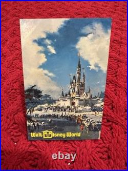 7 Concept Postcards VINTAGE 1971 Walt Disney World Preview Center Pre Opening