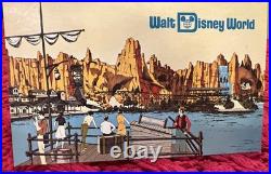7 Concept Postcards VINTAGE 1971 Walt Disney World Preview Center Pre Opening