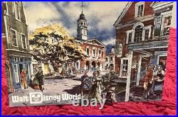 7 Concept Postcards VINTAGE 1971 Walt Disney World Preview Center Pre Opening