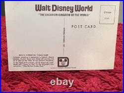7 Concept Postcards VINTAGE 1971 Walt Disney World Preview Center Pre Opening