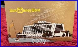 7 Concept Postcards VINTAGE 1971 Walt Disney World Preview Center Pre Opening
