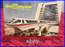 7 Concept Postcards VINTAGE 1971 Walt Disney World Preview Center Pre Opening