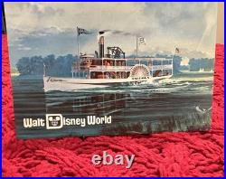 7 Concept Postcards VINTAGE 1971 Walt Disney World Preview Center Pre Opening