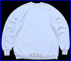 80s Made in USA Disney MGM Studios Theme Park Mickey Mouse Sweatshirt White XL U