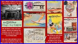 9 Concept Postcards VINTAGE 1970 Walt Disney World Preview Center Pre Opening
