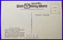 9 Concept Postcards VINTAGE 1971 Walt Disney World Preview Center Pre Opening