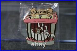 A4 Disney WDI LE 300 Pin Toontown Dog Pound Cage Nightmare Before Christmas Zero