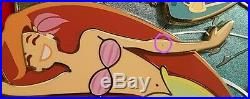 Acme Hotart Disney Little Mermaid Ariel Flounder Fish Jumbo Litho Box Pin Le 100