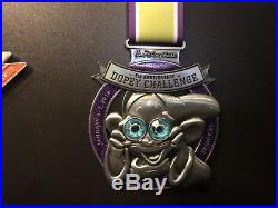 All 6 Dopey Challenge Medals From 2018 Disney World Marathon Weekend AND Shirts