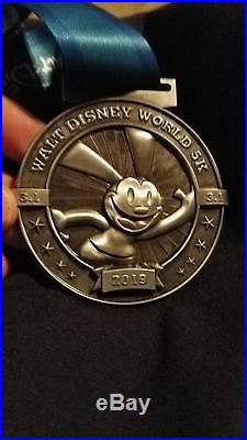Alt Disney World 2019 Marathon weekend finisher medals 5 Medals Goofy runs