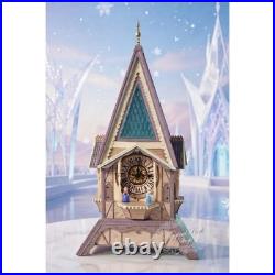 Arendelle Light-Up Anna & Elsa Cuckoo Clock World of Frozen Disneyland Paris