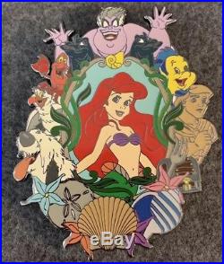 Ariel Part of Your World Disney Fantasy Pin LE /100 Mermaid HTF Flounder Ursula