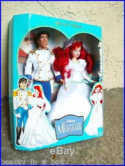 Ariel & Prince Eric Wedding Theme Park Little Mermaid Disney Doll