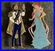 Ariel and Eric Mardi Gras Disney Fantasy 2 Pin Lot LE 40/50 HTF Mermaid Rare