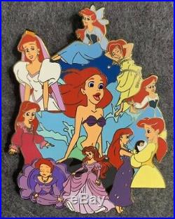 Ariel as Princess Disney Fantasy Pin LE 41/100 Little Mermaid HTF Limited Jumbo