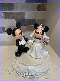 Art Of Disney Theme Park Costa Alavezos Mickey Minne Collectible Wedding Bigfig
