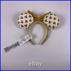 Authentic Hong Kong Disney Parks Loungefly Mickey's Waffle theme Ears headband