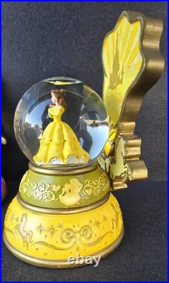 Authentic Original Disney Theme Parks Disney Princess Snow Gobes 5 Pcs